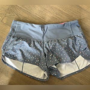 Blue lululemon shorts